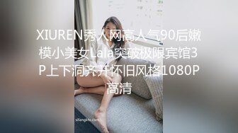 XIUREN秀人网高人气90后嫩模小美女Lala突破极限宾馆3P上下洞齐开怀旧风格1080P高清