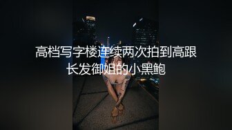 高档写字楼连续两次拍到高跟长发御姐的小黑鲍